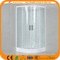 White Painted Glass Low Tray Shower Enclosure (ADL-8012D)